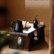 ໂຕະຍີ່ປຸ່ນ tatami bay window tea table ໄມ້ແຂງ foldable low table kang table kang table home balcony ໂຕະກາເຟຂະຫນາດນ້ອຍ