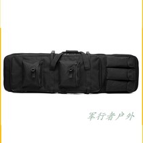 Luya fishing bag waterproof outdoor water bomb gun bag military fan tactical fishing rod fishing gear bag big belly bag