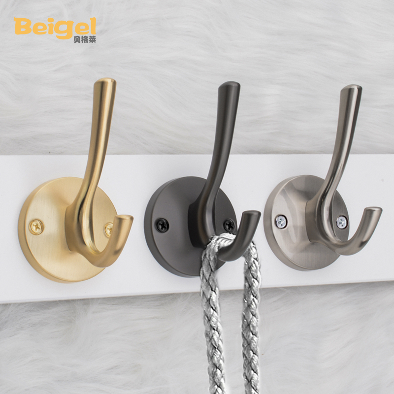 Bergley shoe cabinet hook Nordic entrance cabinet hook Wall hang a single creative clothing store fitting room hang hook