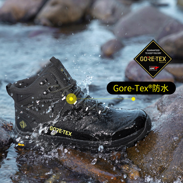 Pathfinder GORE-TEX ເກີບຍ່າງປ່າກັນນ້ໍາສໍາລັບຜູ້ຊາຍແລະແມ່ຍິງ, ເກີບຍ່າງປ່າໃນລະດູຮ້ອນກາງແຈ້ງກັນນ້ໍາ, ເກີບຍ່າງປ່າທີ່ທົນທານຕໍ່ການສວມໃສ່.