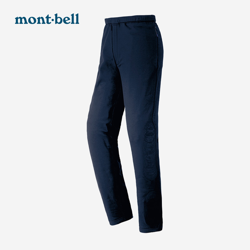 Montbell Japan official 20th autumn winter outdoor fleece pants men casual warm loose warm pants