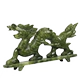 Ciyuan Zhengtang Jade Qinglong Trang trí phòng khách Trang trí phòng khách Zodiac Dragon Trang trí thủ công Trang trí rồng vàng phụ kiện trang trí nhà đẹp Trang trí nội thất