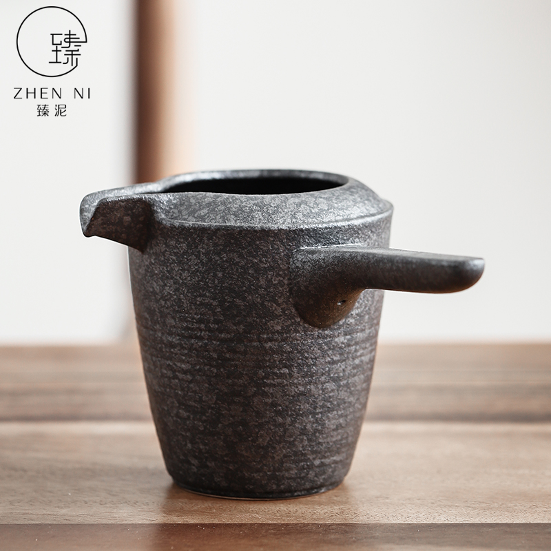 Restoring ancient ways by mud fair keller bluestone tea ware ceramic glaze home tea points side of the large capacity to deliver a cup of tea and a cup of sea