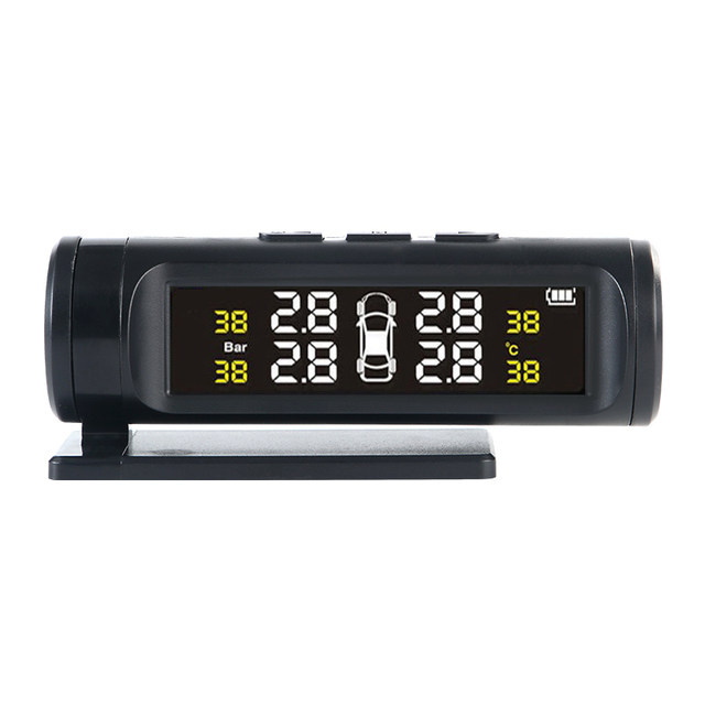 Tire Pressure Monitor External Built-In Car Universal Tire Detector Wireless Tire Pressure Detection Hidden High Precision