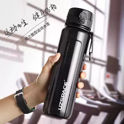 Sports water Cup men's large capacity kettle outdoor portable 2000ml large anti-drop Cup 1000ml large water bottle