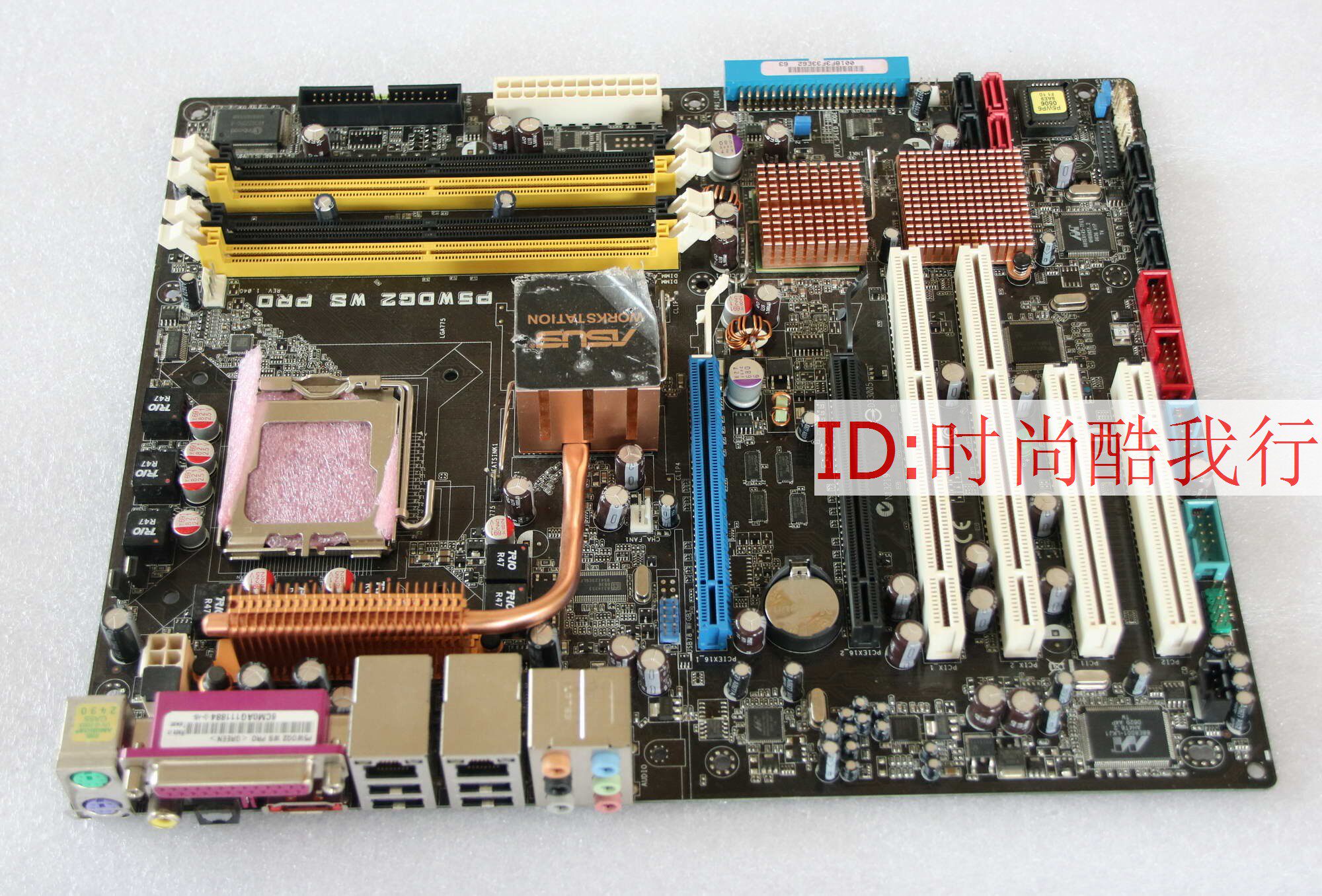 Asus P5WDG2 WS PRO 775 pin 975X workstation motherboard equipment machine motherboard P5WDG2 WS