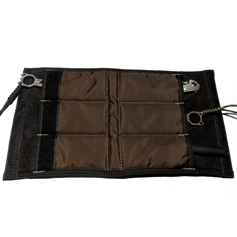 Dikol sáu lưới công cụ dao công cụ lưu trữ túi nylon gấp dao đặt dao gấp 6 bộ lưu trữ lưới Velcro - Công cụ Knift / công cụ đa mục đích kim đa năng
