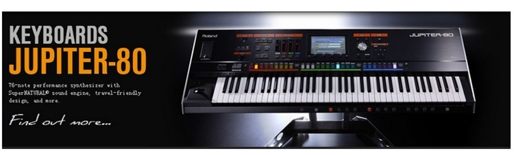ROLAND JUPITER-80 Roland Music Synthesizer Bàn phím máy trạm Bàn phím nguồn cứng bán piano điện