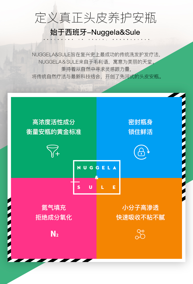 西班牙进口 Nuggela&Sule 生发育发密发固发安瓶精华液 90ml 图4