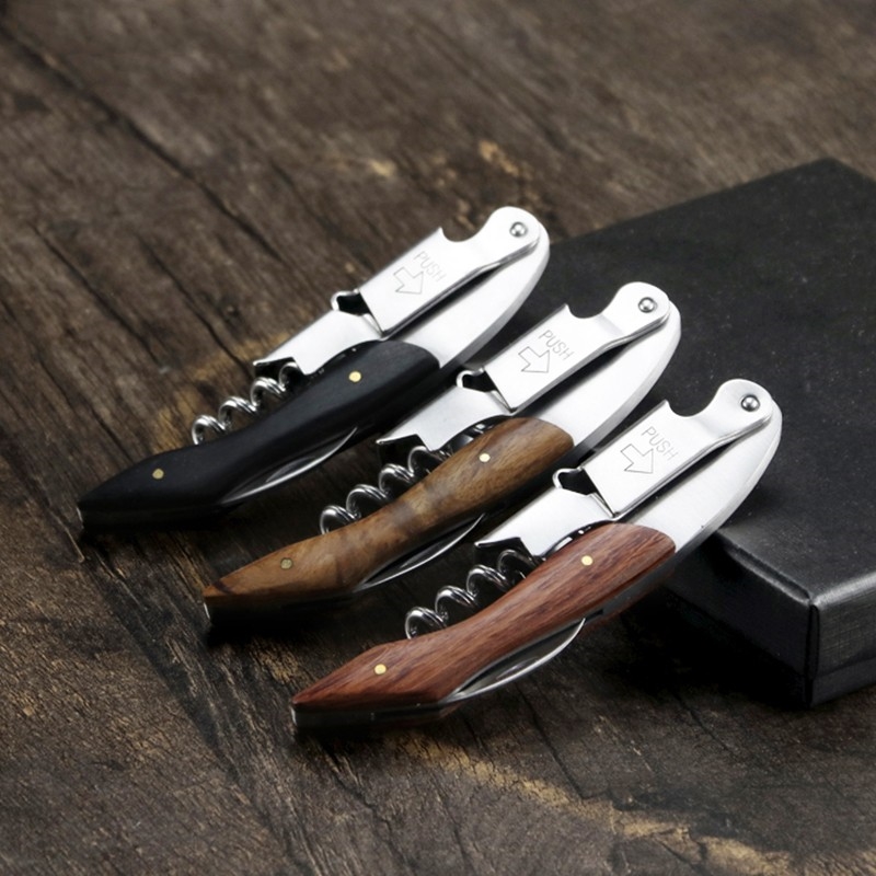 Versatile red wine bottle opener Home Stainless Steel Wine Beer Red Wine Opener Creative Seahorse Knife Bottle Opener