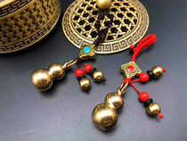  Brass Seiko safe treasure gourd keychain Key chain pendant
