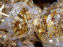  Alloy small gold coin 3 cm long Tibetan supplies Taoist Buddhist statue Buddha Statue Tibetan supplies