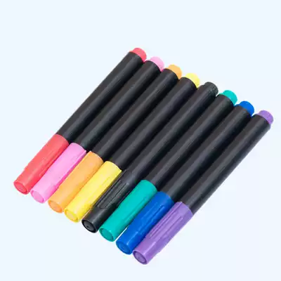 Children's whiteboard pen Drawing board watercolor pen Erasable water-based pen Graffiti pen Brush