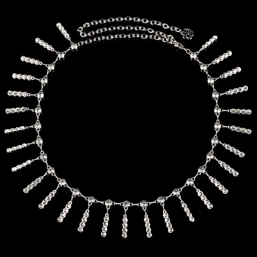 Belly dance folk dance accessories 2022 new adult beginner performance jewelry waist chain earrings