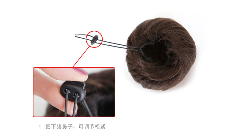 Extension cheveux - Chignon - Ref 238219 Image 43