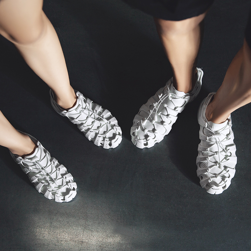 Li Yu Men's Shoes, Summer Breathable Thin White Sneakers, Men's Trendy Shoes, Mesh Shoes, Lightweight Sock Shoes Li Yu Men's Shoes, Summer Breathable Thin White Sneakers, Men's Trendy Shoes, Mesh Shoes, Lightweight Sock Shoes