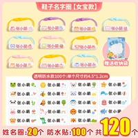 Водонепроницаемая именная наклейка, 120 шт, 20 шт, 100 шт