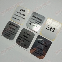GPS Sticker 2 4G Matte GLONASS Beidou Mouse Case Frosted Shell with Word Shell Square Label