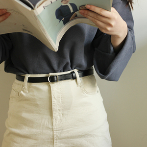 免打孔懒人百搭ins风皮带腰带