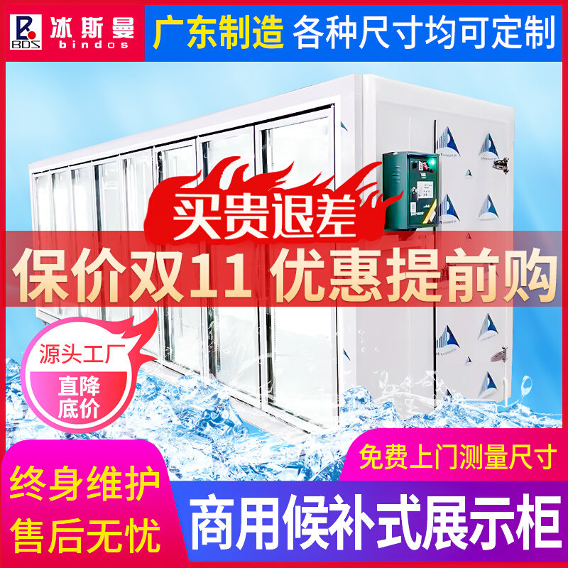 Beverage Refrigerator Rear-fill Refrigerator Flower Refrigerator Full Set of Refrigerator Equipment Customized Convenience Store Supermarket Refrigerator