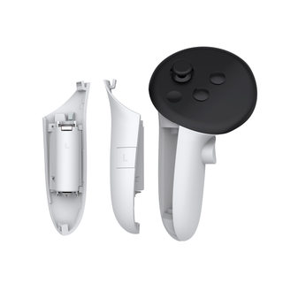 Adecuado para la batería del controlador meta quest3s vr, cubierta de batería recargable universal, controlador meta quest3