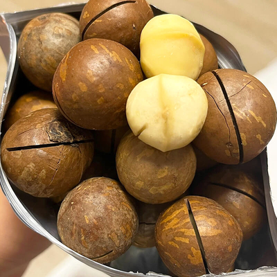 夏威夷果500g 坚果孕妇休闲零食炒货干果仁整箱年货礼盒装大礼包