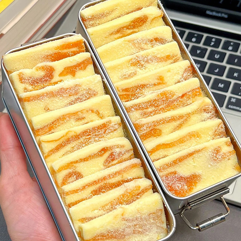 竟然这么奶!芒果干之恋 芒果奶糕 草莓悸动网红休闲小零食不多言