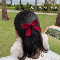 Net Red Butterfly Knot Hair Accessories Childrens Hairpin Accessories 2022 New Girl Rubber Fascia Princess Hair Clip 2 pieces