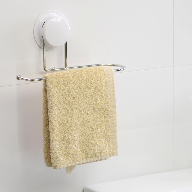 Gaba sucker-free towel towel rack toilet bathroom wall hanging towel rod kitchen tissue frame fresh film hanging frame