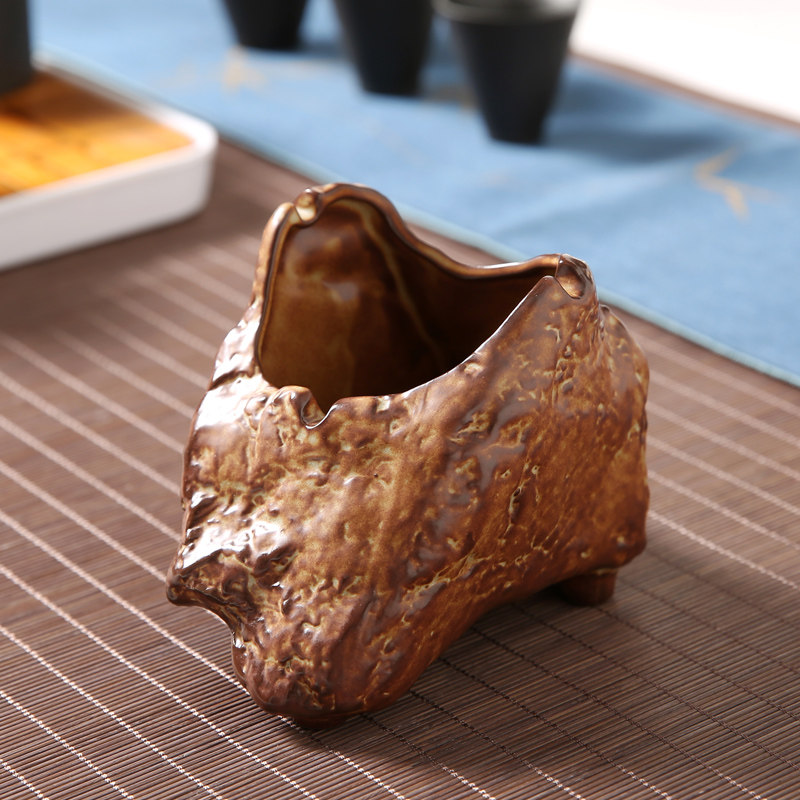 Ashtrays Creativity Retro Personality Living Room Office Home Trends Fashion ceramic Anti-flying ash Smoke for home-Taobao