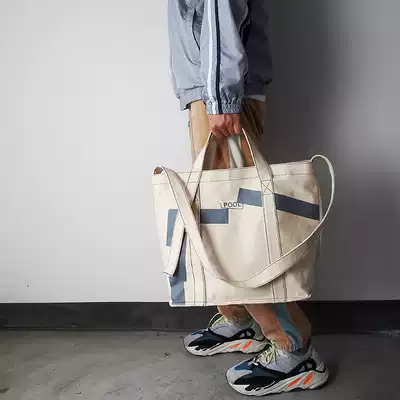 housedesign Street Fashion Zip Shoulder Hand Carry Bag acw Industrial Tote Bag Strap Shoulder Travel Bag