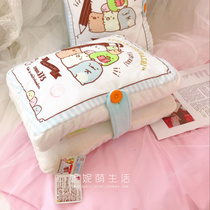 ins Net celebrity Japanese cute book pillow Nap pillow lunch break cushion Plush toy doll female gift