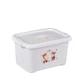 Hộp lưu trữ hộp hoàn thiện hộp lưu trữ trung bình trong suốt thiết bị gia dụng trong suốt hộp găng tay thêm lớn Hộp nhựa lớn hộp nhựa đựng trái cây