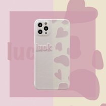 lucky splicing BAO WEN embroidery for Apple 12 11ProMax Huawei P40 mobile phone case 78plus anti-drop X