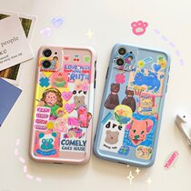 Cartoon cream girl soft shell suitable for iphone14 13promax Apple XsMax mobile phone shell 78Puls soft