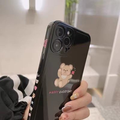 Original side pattern applies Apple 15 14 13ProMax iPhoneX XS XR mobile phone shell 78plus-Taobao