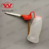 Высококачественное 180 мл швейного масляного горшка/пластиковый масляный кастрюль/косой горшок с масляным кастрюлем/заостренная горшка с осажденным во рту.