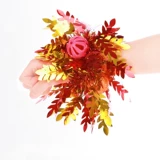 Колокольчик, браслет, детские блестки для ногтей для детского сада, цветок на запястье