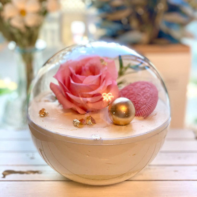 Thicken plastic ball transparent ball Mousse cake hollow ball biscuit box creative Muse packaging