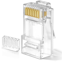 Super six crystal head gigabit network Crystal head Class 6 original AMP 100 boxes