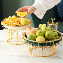 BSD Net red light luxury fruit plate creative personality fashion modern living room coffee table home European luxury high-end