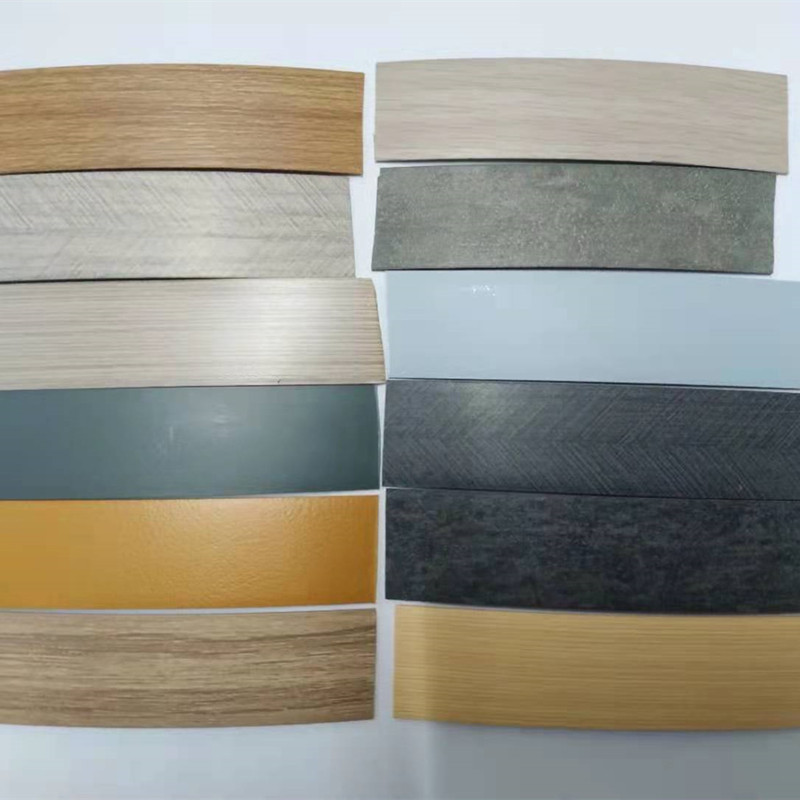 New color edge strip PVC edge-free plate furniture board lacquer board non-self-adhesive machine special