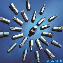 Jin 100 million Tools 6 3mm Series I Cross florid hexagonal screwup head 25mm Long 1 4 screw Batch head