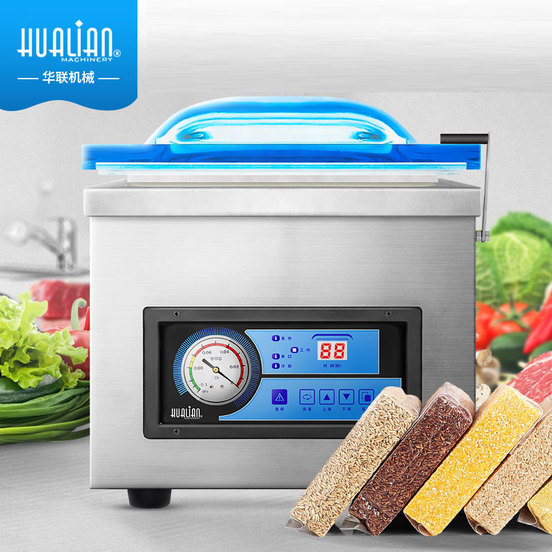 Hualian HVC-260T1A desktop suction commercial vacuum packaging machine