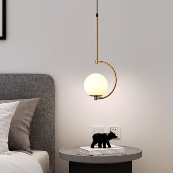 Nordic Bedroom Bedside Chandelier Creative Light Luxury Living Room Modern Minimalist Bar Restaurant Background Wall Clothing Store Lamps