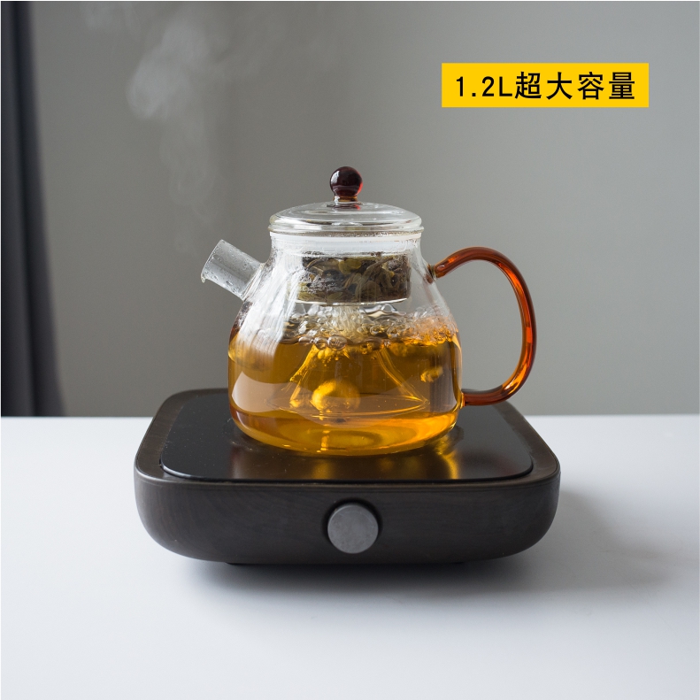 Glass teapot tea special large capacity steam separation electric TaoLu black tea and white tea pot cooking and boil tea