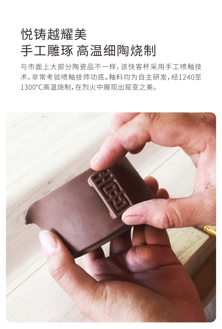 Красный простой портативный чайный сервиз для путешествий, комплект, делается под заказ 