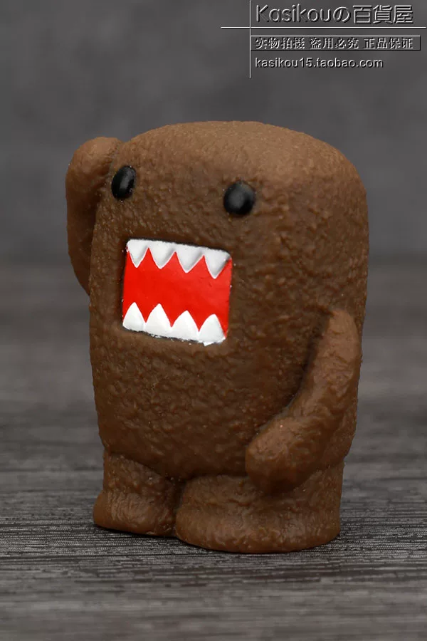 现货正版BENELIC NHK代言娃娃 多摩君 DOMO-KUN 手指套玩偶
