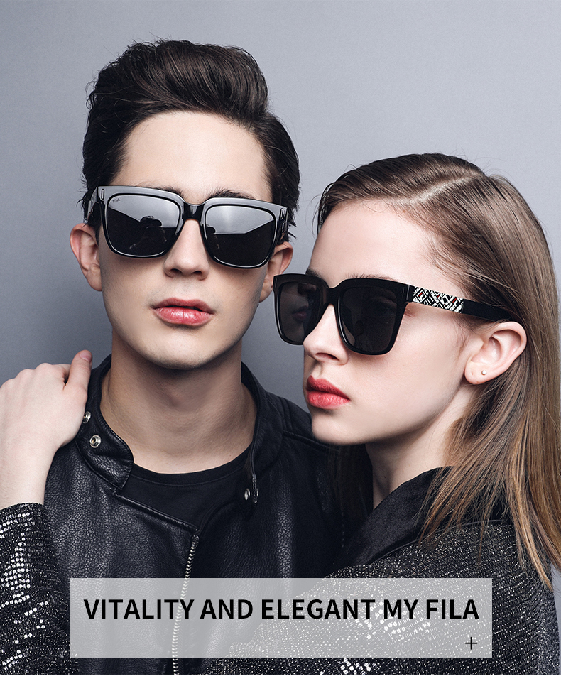 意大利 斐乐FILA 男女方框偏光太阳镜 图1