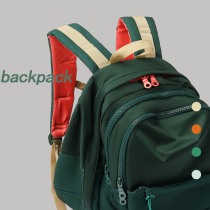 School bag female large capacity multi-compartment travel bag backpack junior high school college students computer bag original Tide brand shoulder bag women